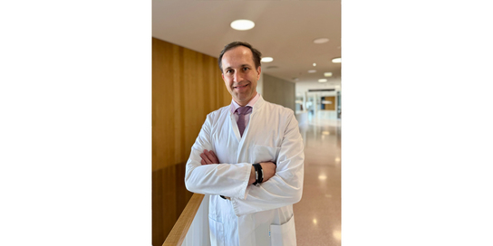 . Prof. Prof. h. c. Dr. Dr. med. Günther C. Feigl in der Klinik Oberwart