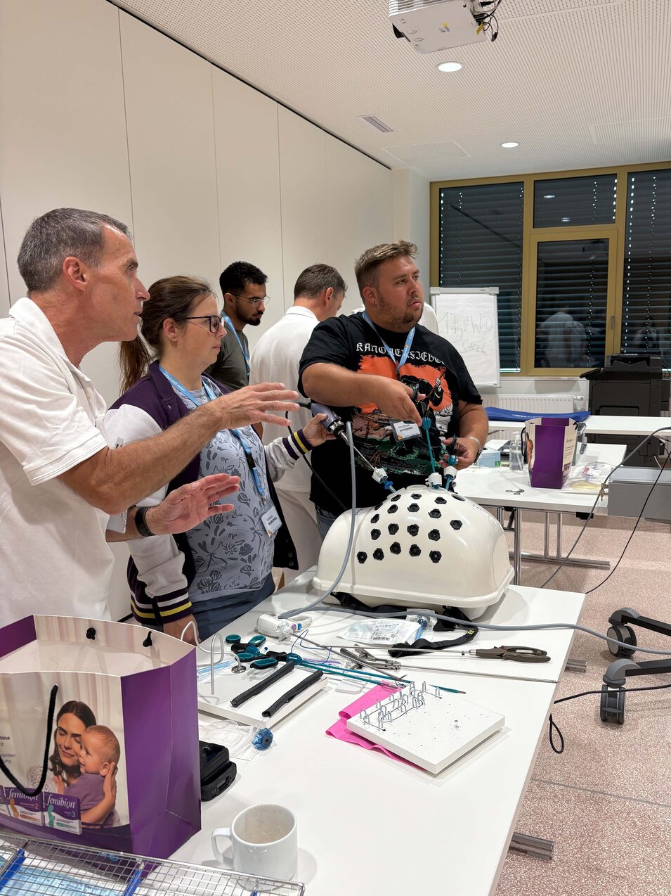 Foto: Gesundheit Burgenland Übungen bei der Summer School
