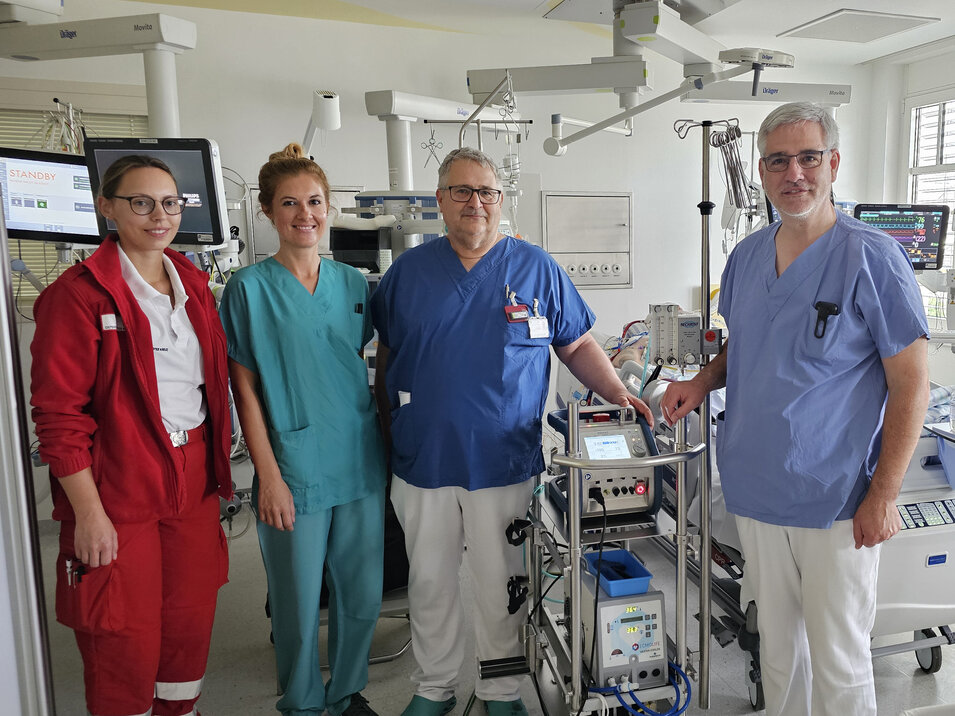 Das Team aus dem Krankenhaus der Barmherzigen Brüder
