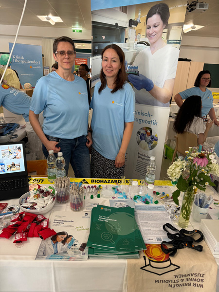 Infostand Labordiagnostik