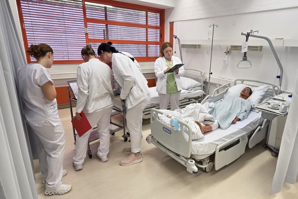 Arbeit im Safety Room