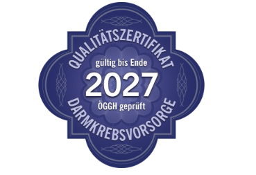 Qualitätszertifikat Darmkrebsvorsorge