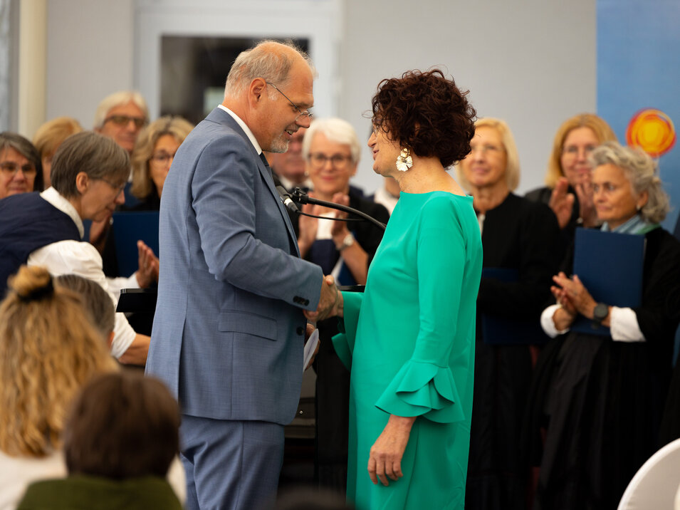 LMS/Stefan Wiesinger Franz Öller mit Anna Kettner