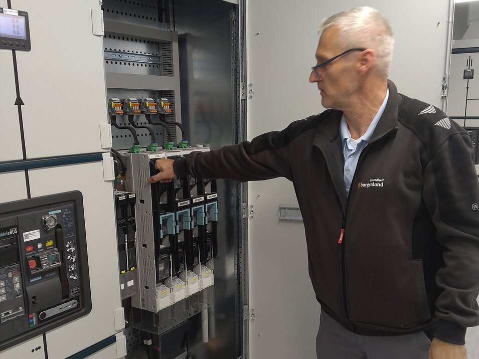 Foto: Gesundheit Burgenland Die provisorische Vollversorgung der Klinik wird wiederhergestellt.