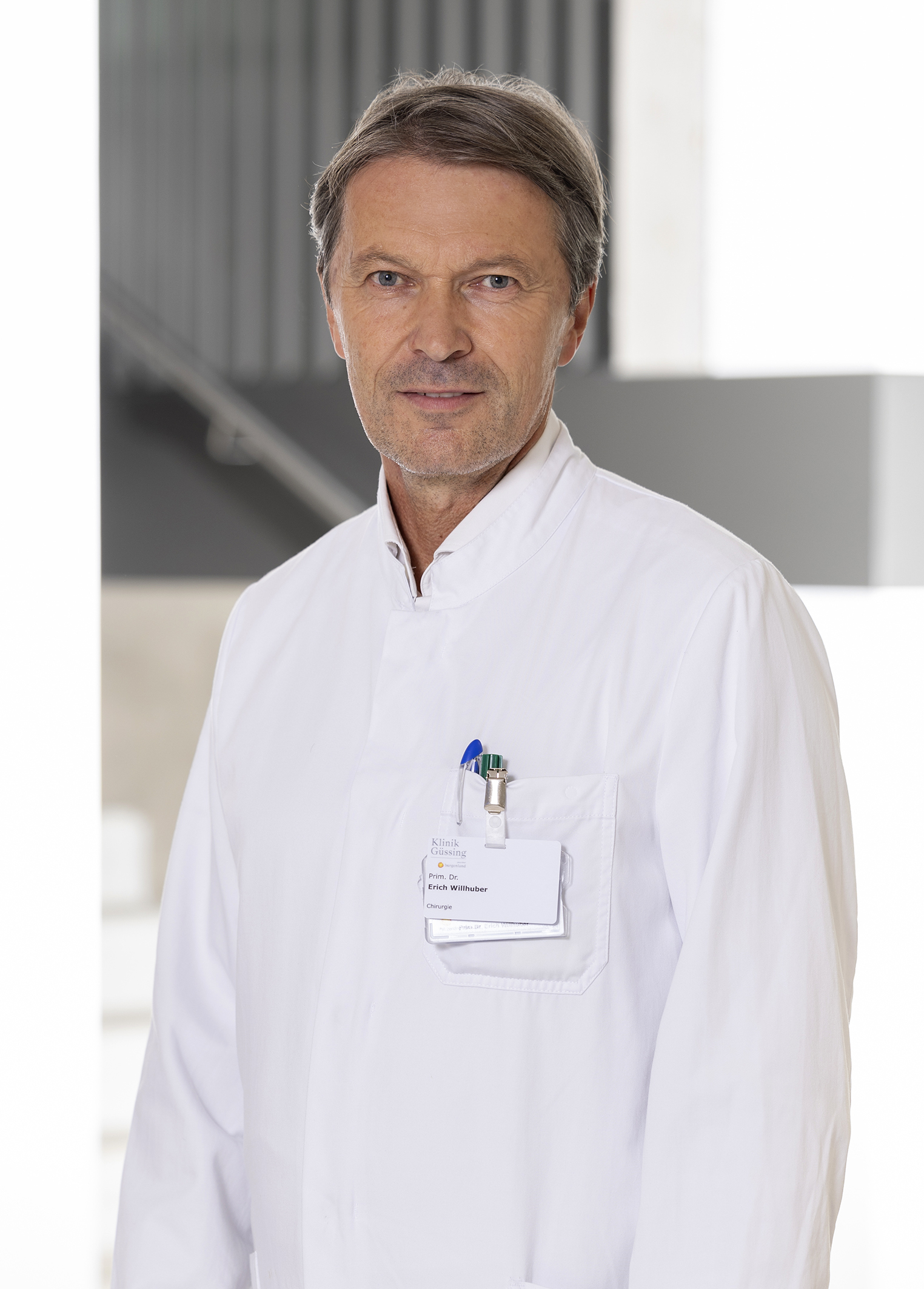 Foto: Erwin Muik Portrait Prim. Dr. Erich Willhuber