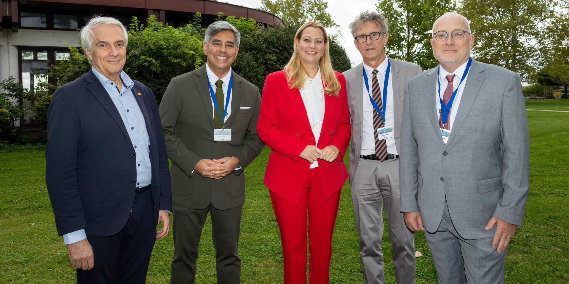 Landesrätin Winkler mit Prof. Kriwanek und den Veranstaltern