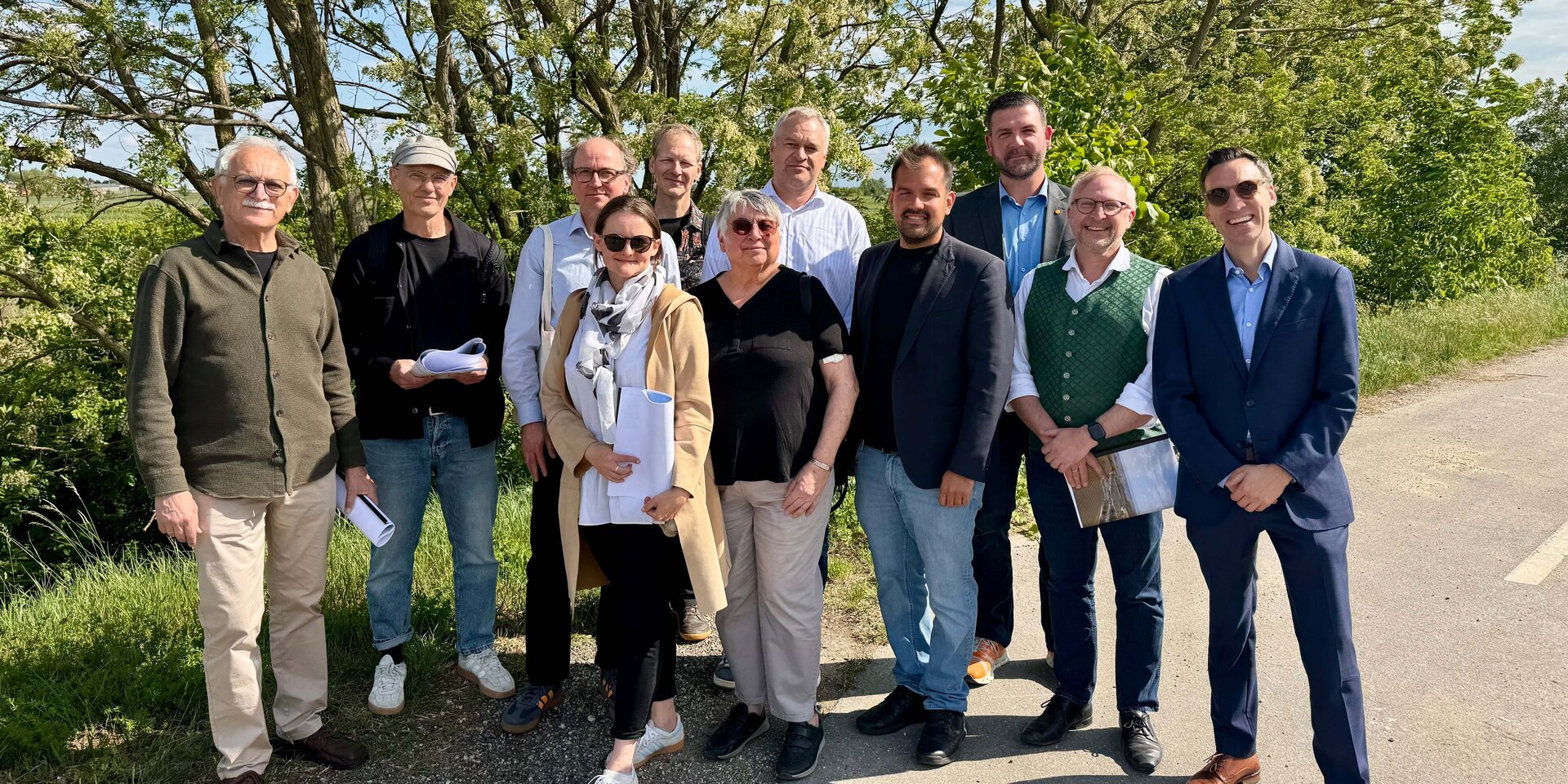 Foto: Gesundheit Burgenland V.l.: Alois Lang, Helge Schier, Franz Ederer, Lina Jires-Karner, Christian Wagner, Hannelore-Ursula Horak, Christian Hofstädter, Kilian Brandstätter, Florian Schlechtleitner, Dieter Horvath, Johannes Zink
