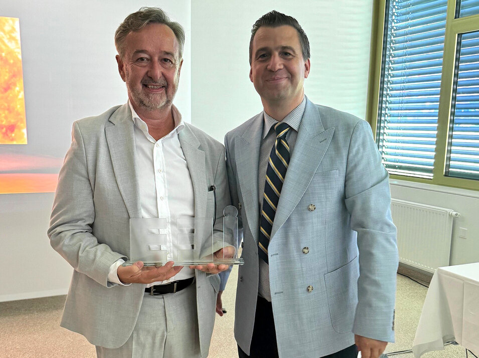 Übergabe Wolfgang Stangl Innovationspreis