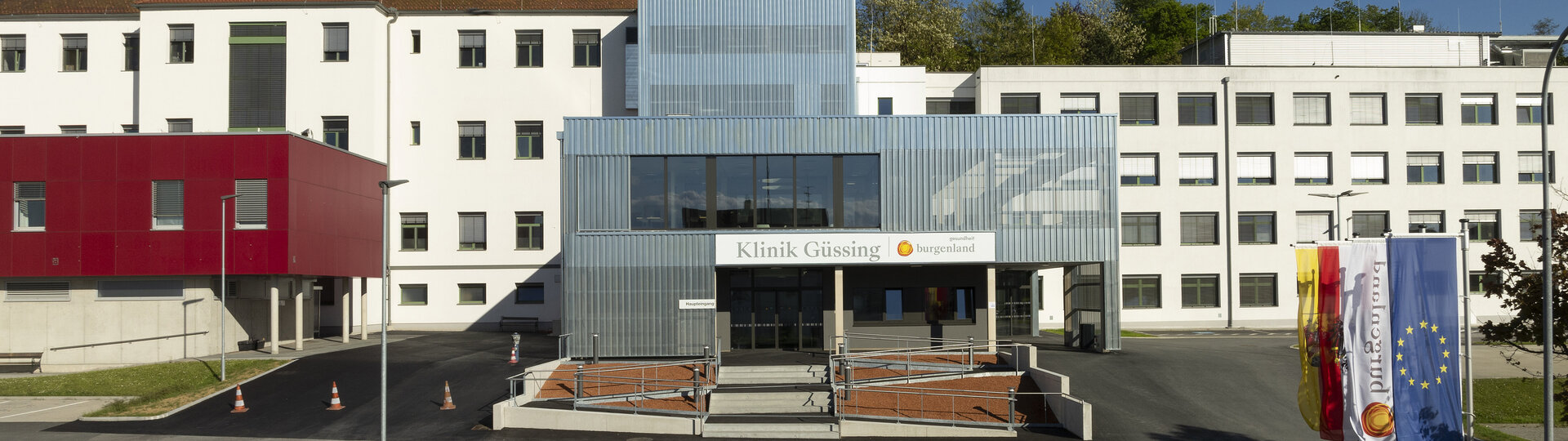 Die Klinik Güssing von außen