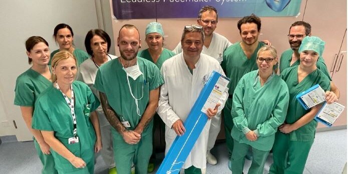 Teil des Teams der Inneren Medizin in der Klinik Obewart