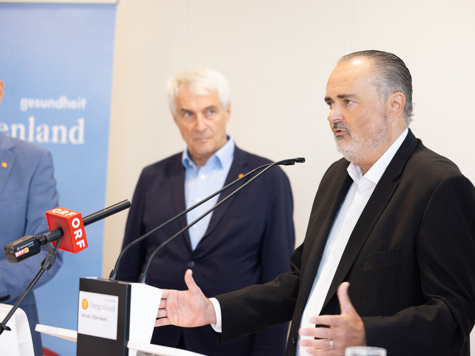 Foto: LMS/Stefan Wiesinger LH Doskozil bei seiner Rede