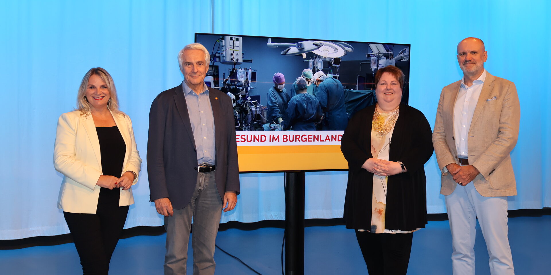 Foto: ORF Teilnehmer*innen der Auftakt-Pressekonferenz