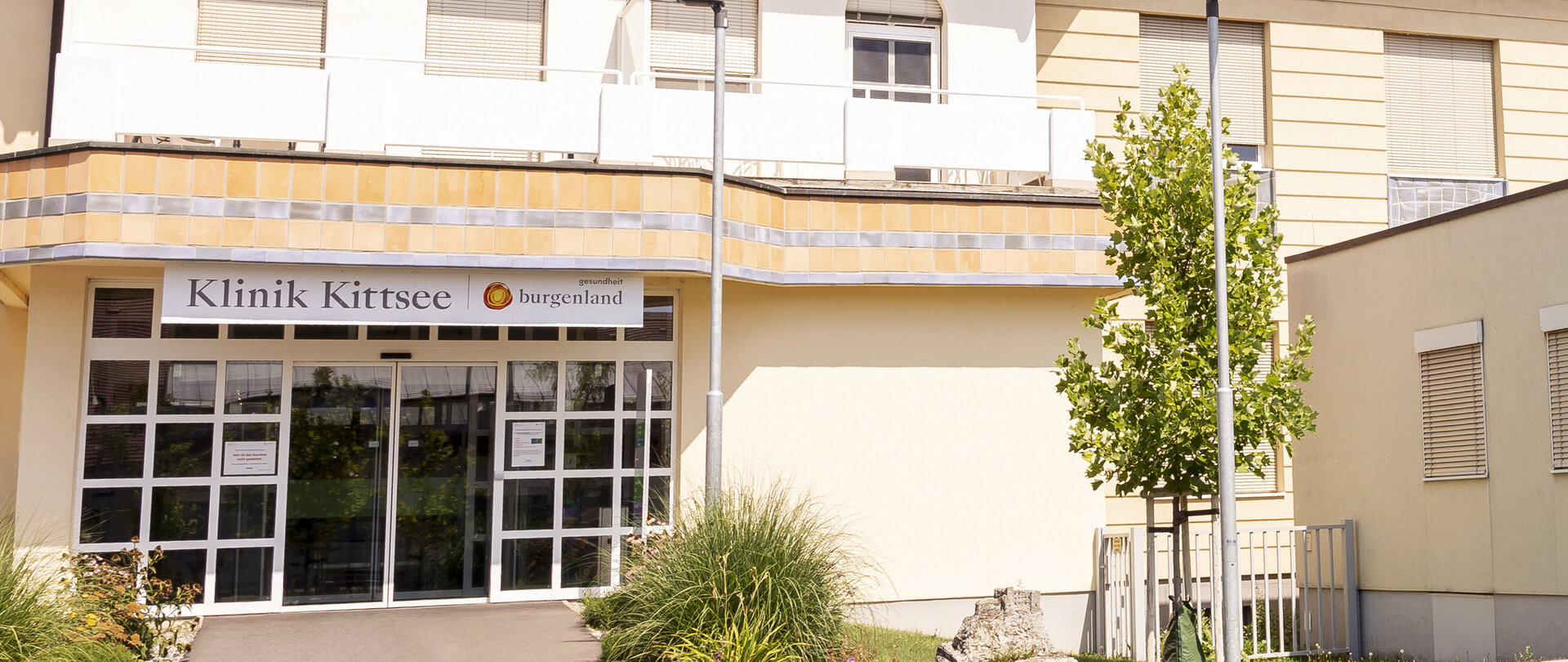 Klinik Kittsee Eingangsbereich
