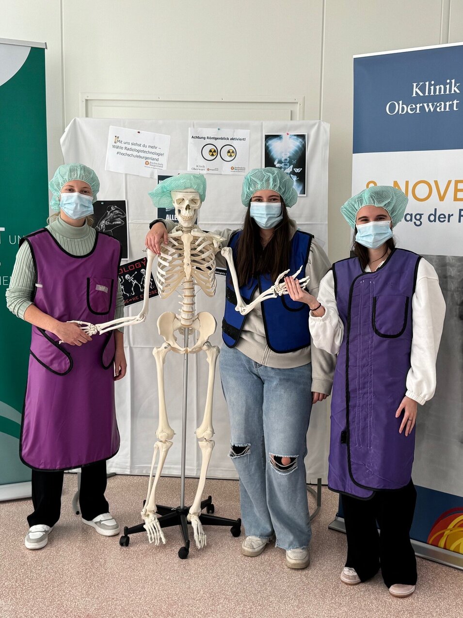 Schülerinnen hatten Spaß beim Fotopoint