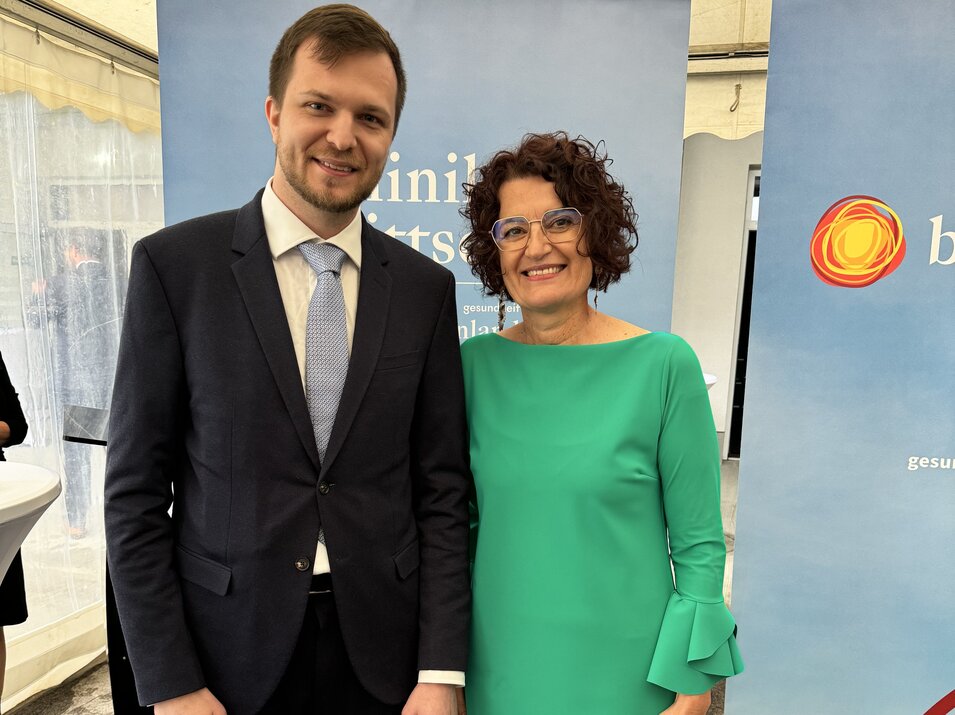 Foto: Gesundheit Burgenland Alexander Geberth folgt Anna Kettner als Primar in der Abteilung für Anästhesiologie und Intensivmedizin in der Klinik Kittsee