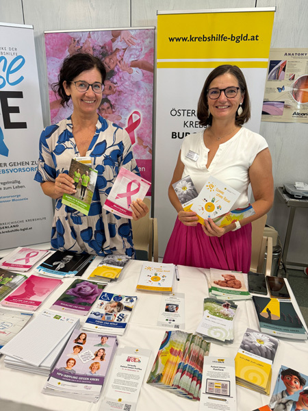 Infostand Krebshilfe