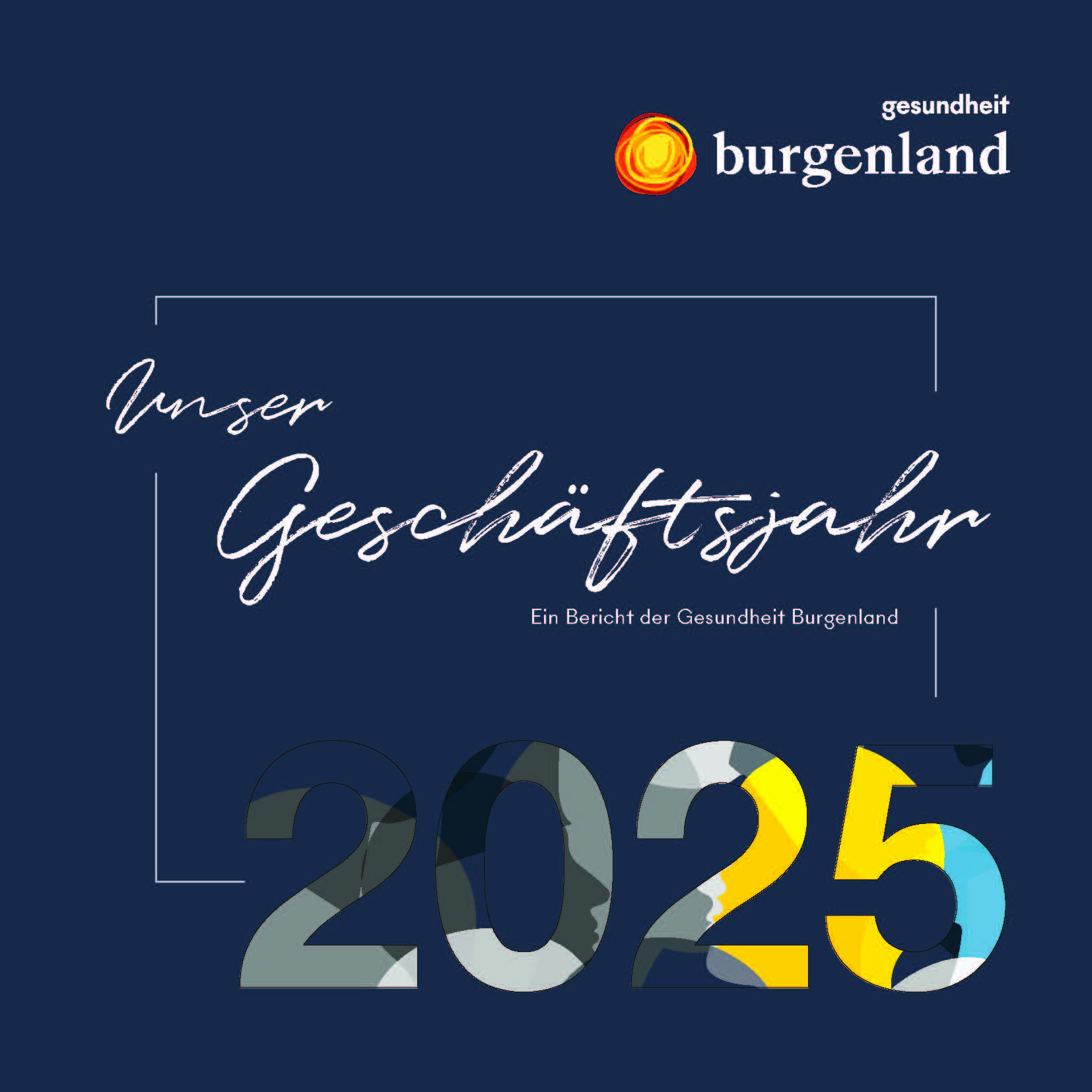 Titelblatt des Geschäftsberichts 2025