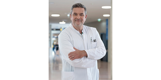 Primar Dr. Andreas Ochsenhofer in der Klinik Oberwart