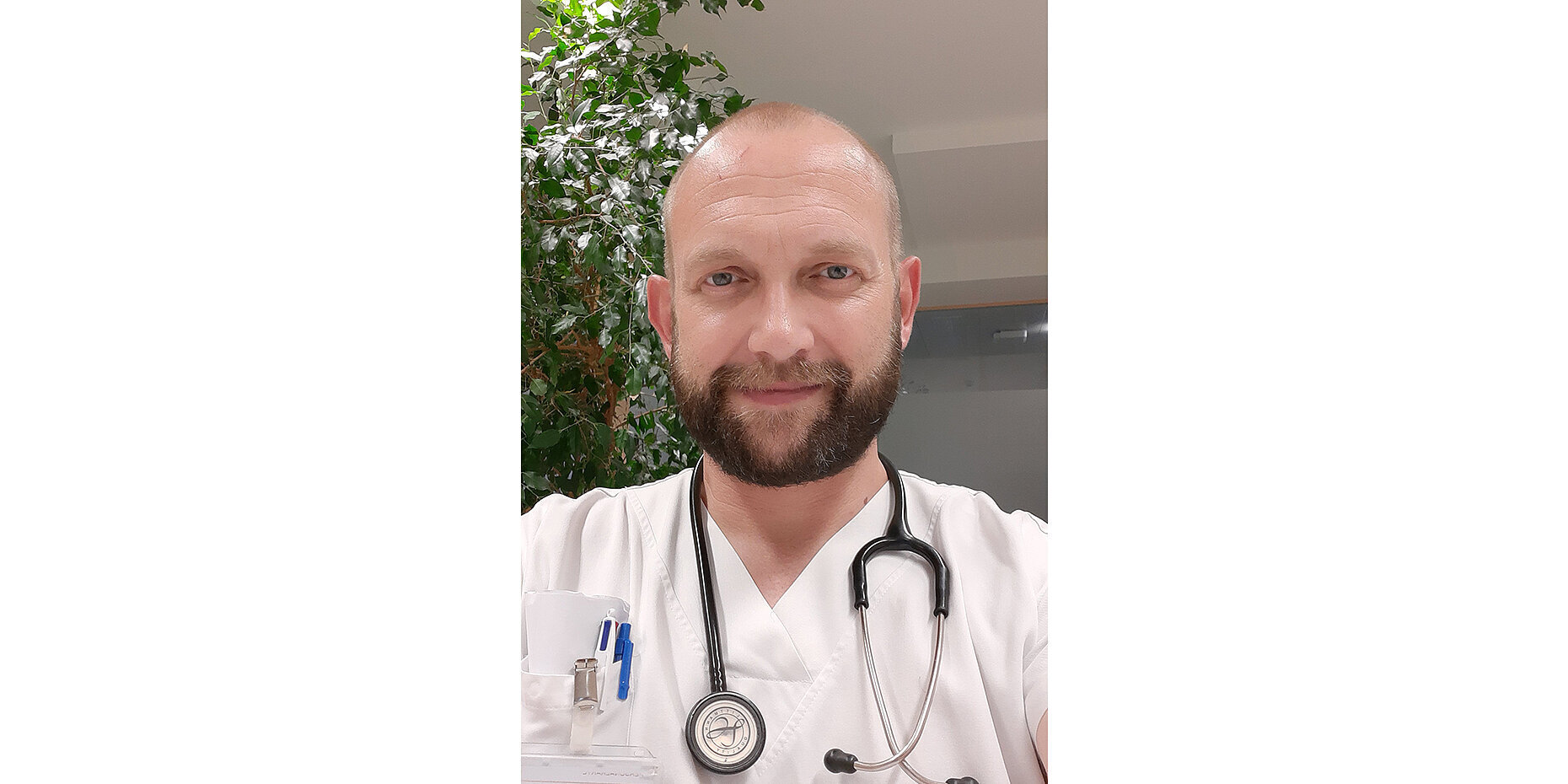 Facharzt Dr. Stefan Binder, Leiter des Schlaflabors an der Klinik Oberpullendorf