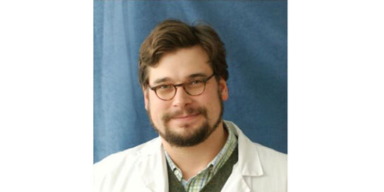 Oberarzt Dr. Ronald Saurugg von der Abteilung für Neurologie in der Klinik Oberwart