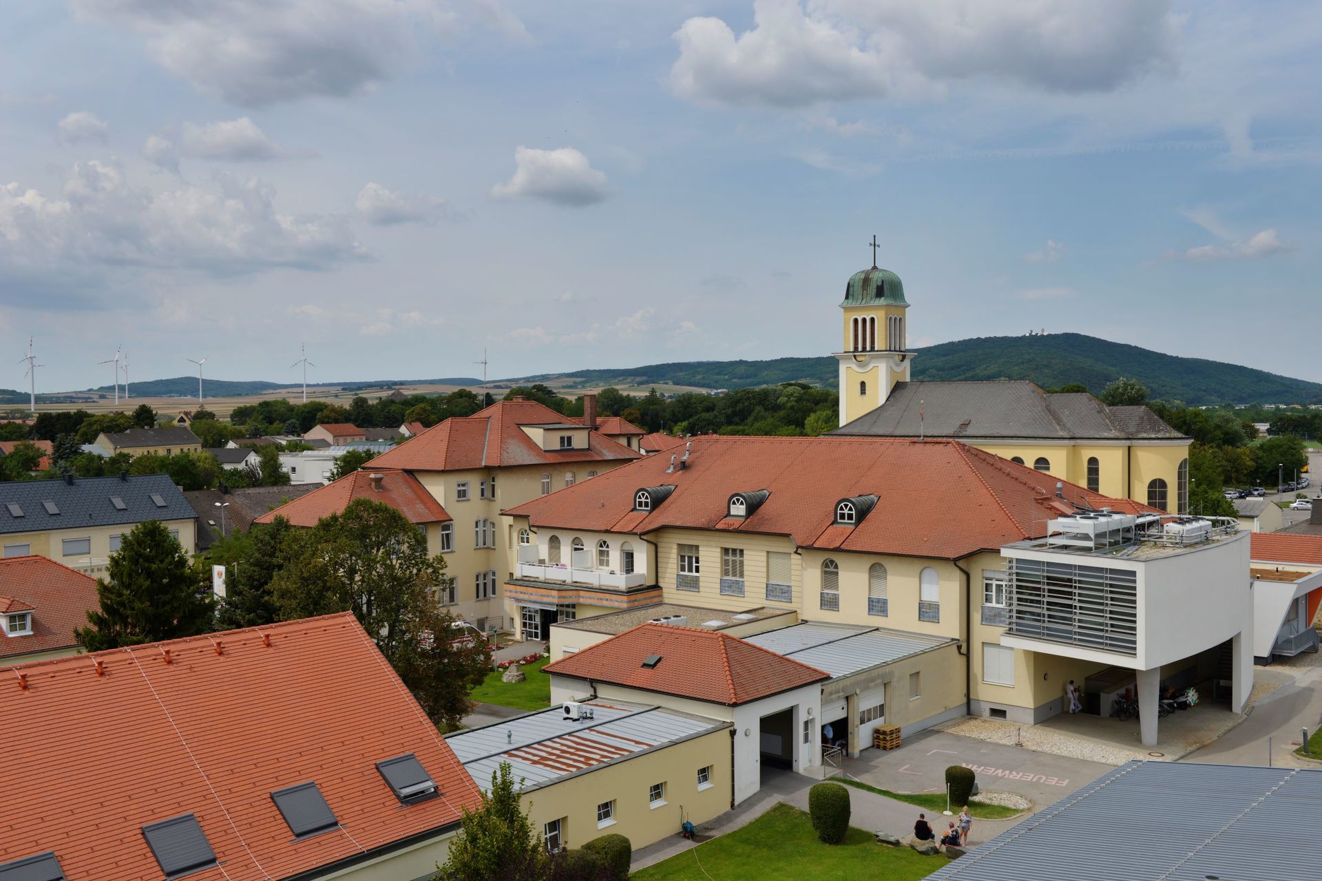 Klinik Kittsee Gebäude außen