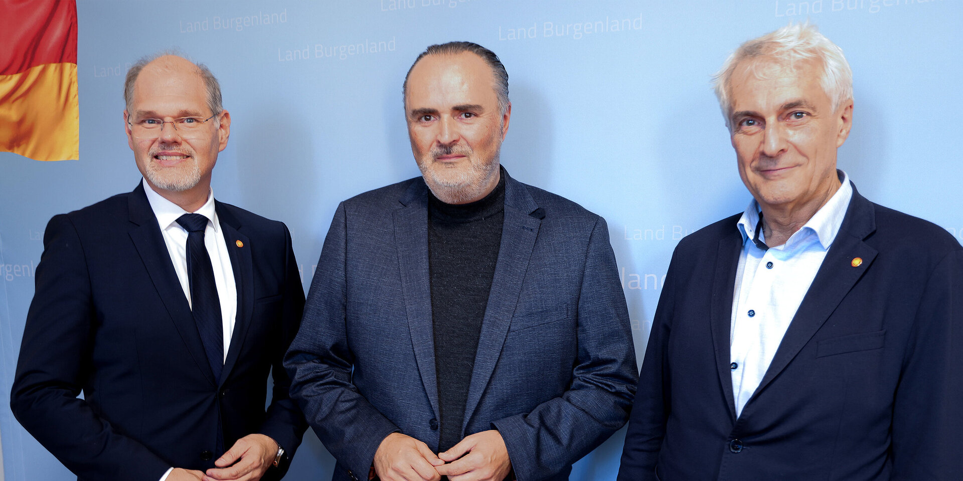 Fanz Öller, LH Hans Peter Doskozil, Stephan Kriwanek